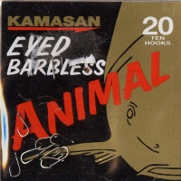Kamasan Animal Eyed Barbless Hook Size 20
