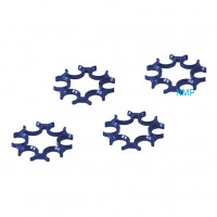 ASG Spare moon clips 4 pcs BLUE for ALL Regular DW