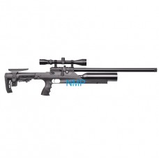 KRAL PUNCHER JUMBO PCP AIR RIFLE .177 calibre 14 shot Black SYNTHETIC stock