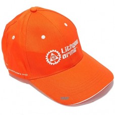 Lithgow Embroidered Logo Baseball Cap orange